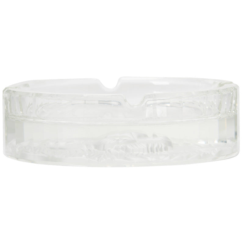 Crystal Glass Ashtray Home Living Room